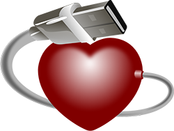 USB heart