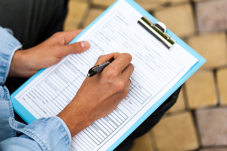 Screening form